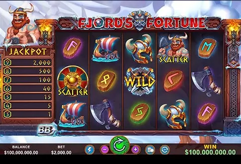 Fjord's Fortune New Game Board