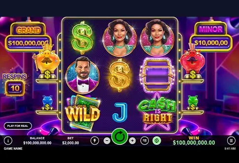 The Cash is Right Game Board