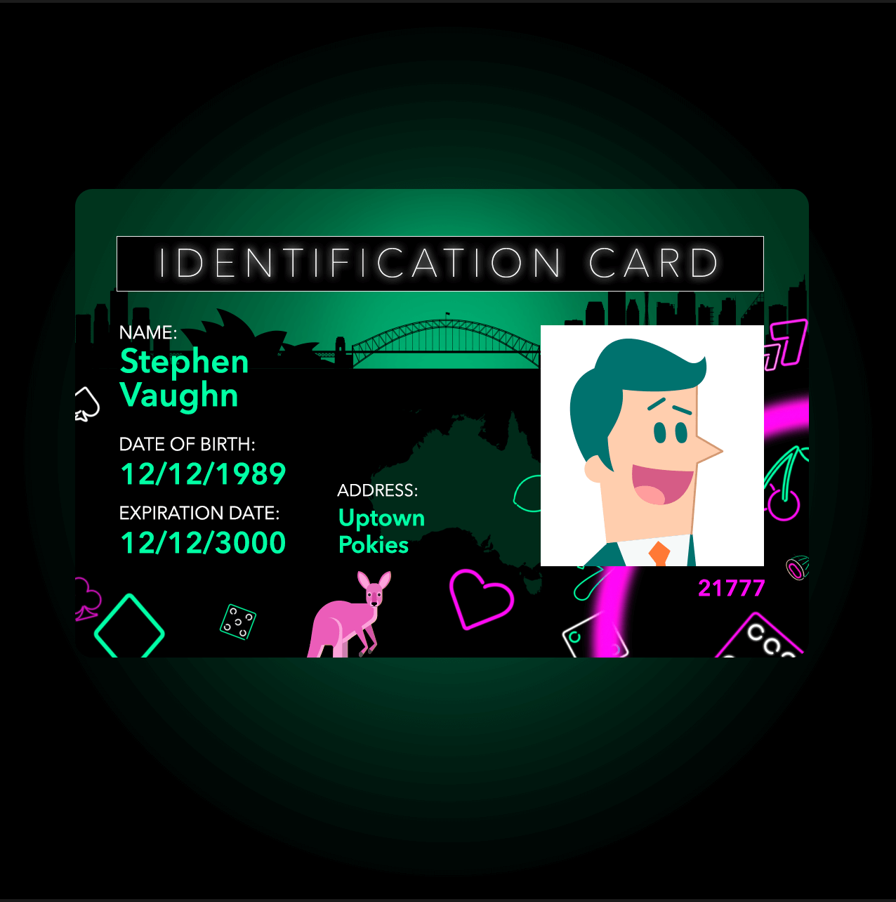 Front of ID