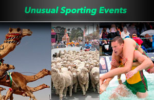 The most unusual Australian sporting events